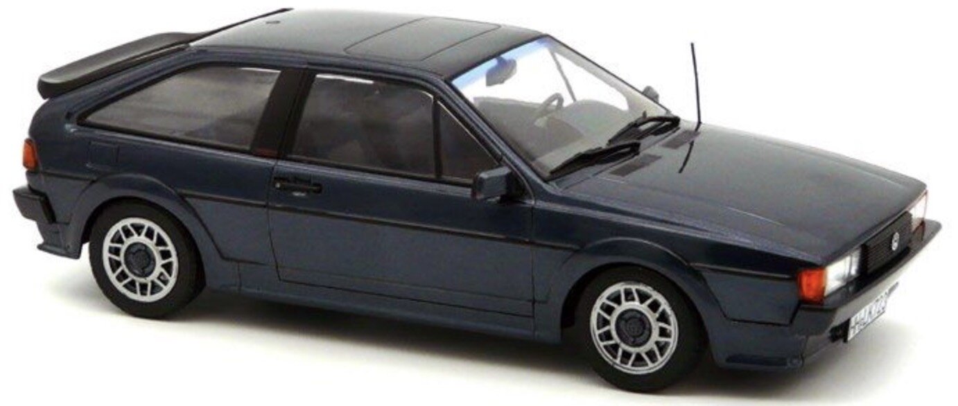 VW SCIROCCO SCALA 1987 mørk blå metallic 1:18