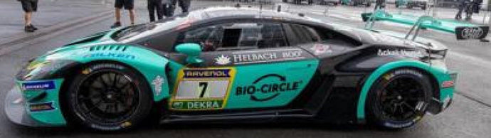 Lamborghini HURACAN GT3 EVO #7 SOUFI/KRATZ/PAUL/CARESANI 24H NURBURGRING 2024 turkis/sort 1:43