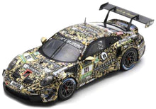 Indlæs billede til gallerivisning PORSCHE 911 992 GT3 CUP TEAM KKRAMER RACING N 121 24h NURBURGRING 2024 M.DI MARTINO - C.BRUCK - F.LEID - M.OBERHEIM BLACK YELLOW 1:43