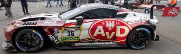 Aston Martin VANTAGE AMR GT3 EVO #36 WALKENHORST/AUST/BOLLRATH/BUCHARDT 24H NURBURGRING 2024 rød/hvid/sort 1:43