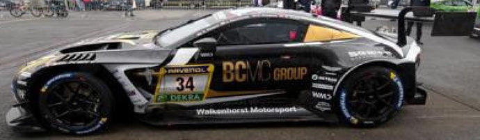 Aston Martin VANTAGE AMR GT3 EVO #34 KROGNES/GIERMAZIAK/PITTARD/THIIM 24H NURBURGRING 2024 sort/guld/hvid 1:43