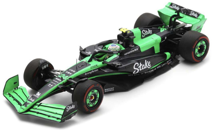 STAKE F1 TEAM KICK SAUBER C44 #24 ZHOU GUANYU CHINESE GP 2024 sort/grøn 1:43