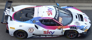 Ferrari 296 GT3 #93 CHEEVER/HUI/WADOUX/FROGGATT 24H SPA 2024 hvid/lyserød/blå 1:43