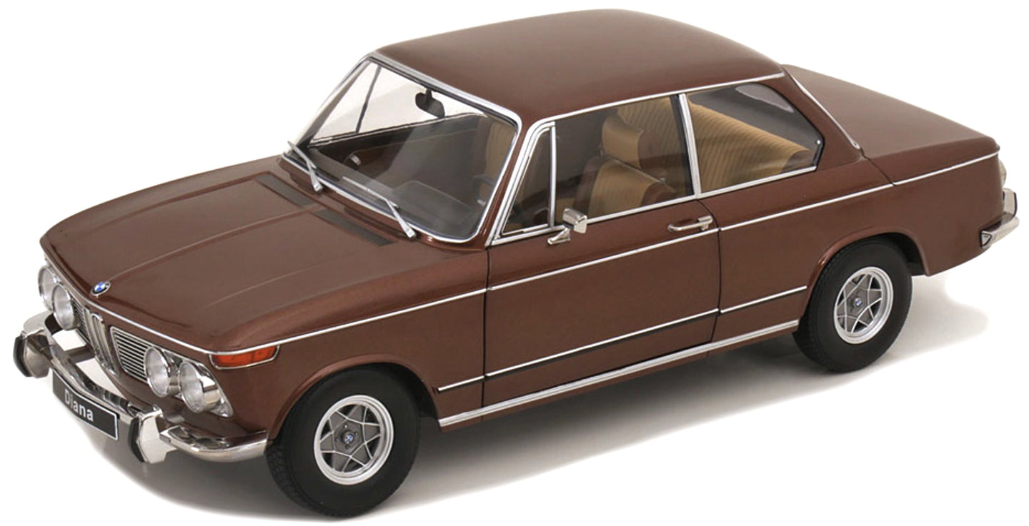 BMW 2002 ti DIANA 1970 brun metallic 1:12