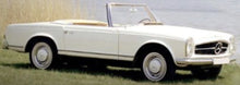 Indlæs billede til gallerivisning Mercedes Benz 230 SL 1963 hvid 1:12