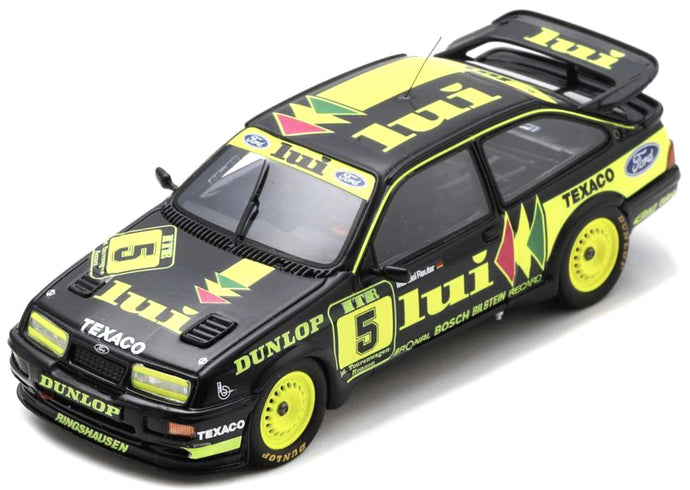FORD ENGLAND SIERRA RS500 COSWORTH N 5 DTM 1988 MANUEL REUTER BLACK YELLOW 1:43