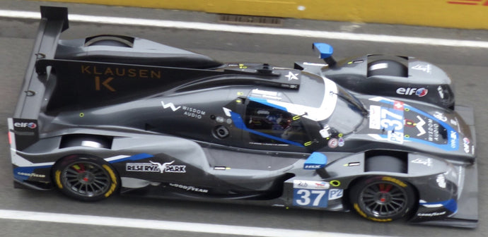 Oreca 07 - GIBSON #37 FLUXA/JAKOBSEN/MIYATA 24H LE MANS 2024 mørk grå/blå 1:43