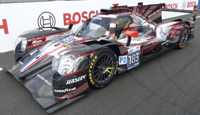 ORECA 07 GIBSON GK428 4.2L V8 TEAM AF CORSE N 183 24h LE MANS 2024 NICOLAS VARRONE - FRANCOIS PERRODO - BEN BARNICOAT BLACK WHITE 1:43