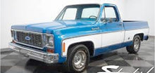Indlæs billede til gallerivisning Chevrolet C10 CHEYENNE SUPER 1974 blå/hvid 1:18