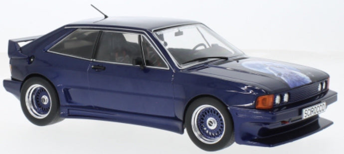 VOLKSWAGEN SCIROCCO RIEGER GTO COUPE 1980 BLUE 1:18