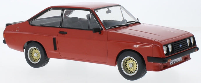 FORD ENGLAND ESCORT MKII RS 2000 X-PACK 1977 RED 1:18
