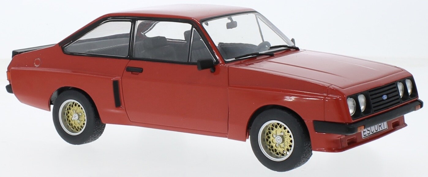 FORD ENGLAND ESCORT MKII RS 2000 X-PACK 1977 RED 1:18
