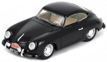 Indlæs billede til gallerivisning Porsche 356 1500 #422 VON FRANKENBERG/BENDIX BLACK RALLY MONTE CARLO 1953 sort 1:43