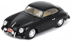 Porsche 356 1500 #422 VON FRANKENBERG/BENDIX BLACK RALLY MONTE CARLO 1953 sort 1:43