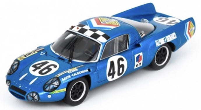 Alpine A210 # 46 LEGUELLEC/TRAMONT 24H LE MANS 1969 blå/sort/hvid 1:43