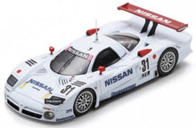 Indlæs billede til gallerivisning Nissan R390 GT1 - LE MANS TEST 1998 hvid/rød 1:43