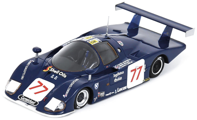 ECOSSE C284 #77 WILDS/DUFFIELD/LESLIE 24H LE MANS 1984 mørk blå/hvid 1:43