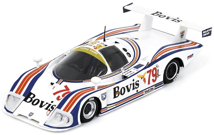 ECOSSE C285 #79 WILDS/MALLOCK/LESLIE 24H LE MANS 1985 hvid/blå/rød 1:43