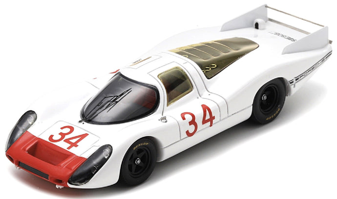 Porsche 908LH #34 ROLF STOMMELEN - TEST DAYS LE MANS 1968 hvid/rød 1:43