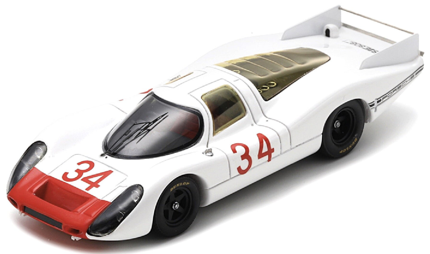 Porsche 908LH #34 ROLF STOMMELEN - TEST DAYS LE MANS 1968 hvid/rød 1:43