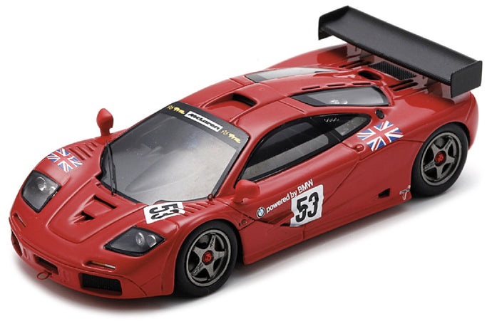 MC LAREN F1 GTR N.53 PREQUALIF.LE MANS 1996 BRABHAM-DELETR.-GIROIX 1:43