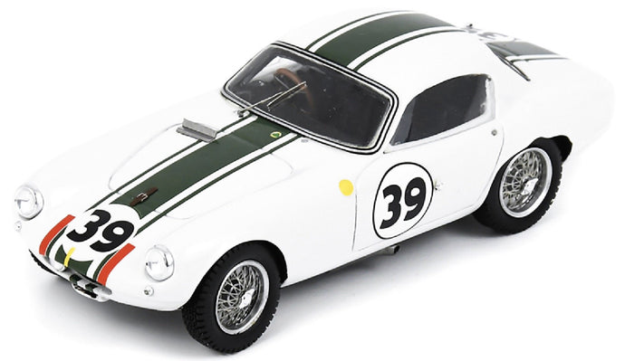 Lotus ELITE #39 WAGSTAFF/FERGUSON 10th 24H LE MANS 1963 hvid/mørk grøn 1:43