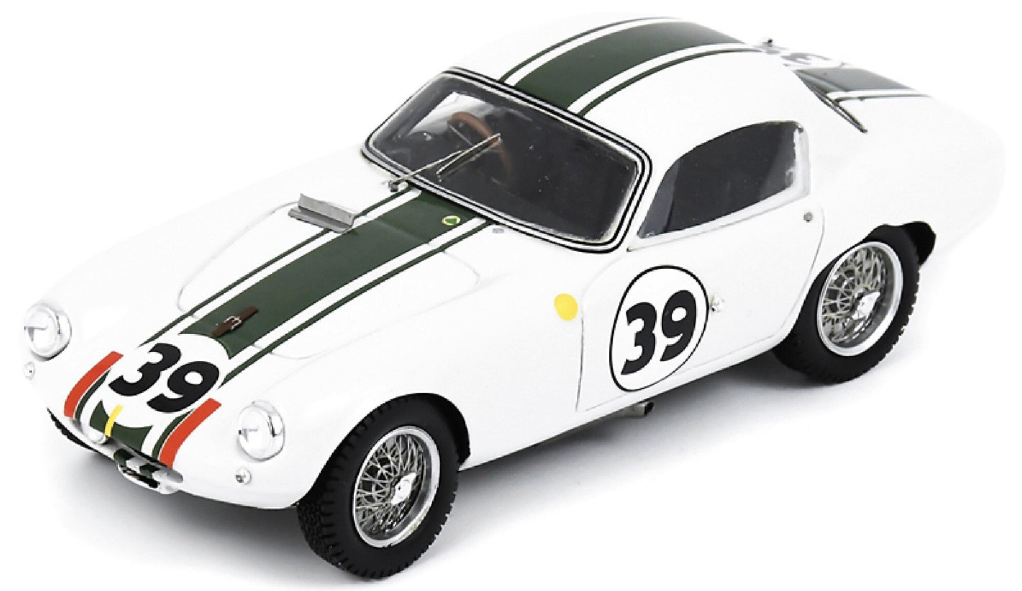 Lotus ELITE #39 WAGSTAFF/FERGUSON 10th 24H LE MANS 1963 hvid/mørk grøn 1:43