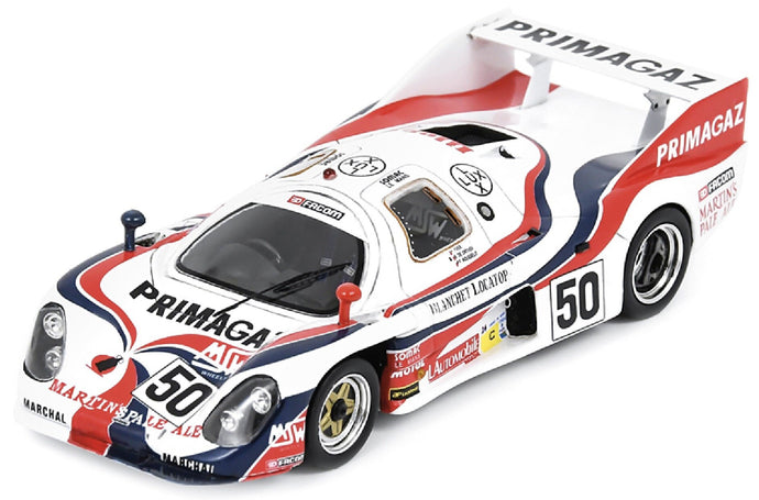 Rondeau M382 #50 YVER/DE DRYVER/ROUSSELOT 24H LE MANS 1984 hvid/rød/blå 1:43