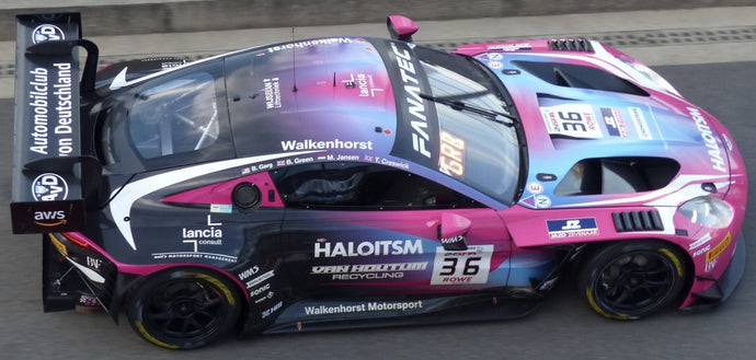 Aston Martin VANTAGE AMR GT3 EVO #36 CRESWICK/GARG.JANSEN/GREEN 24H SPA 2024 lyserød/sort/hvid 1:43