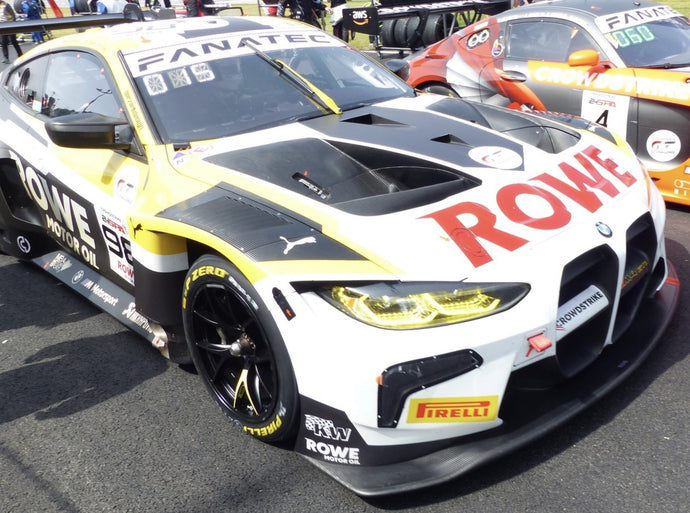 BMW M4 GT3 #98 ENG/YELLOLY/WITTAMNN 24H SPA 2024 hvid/gul/sort 1:43