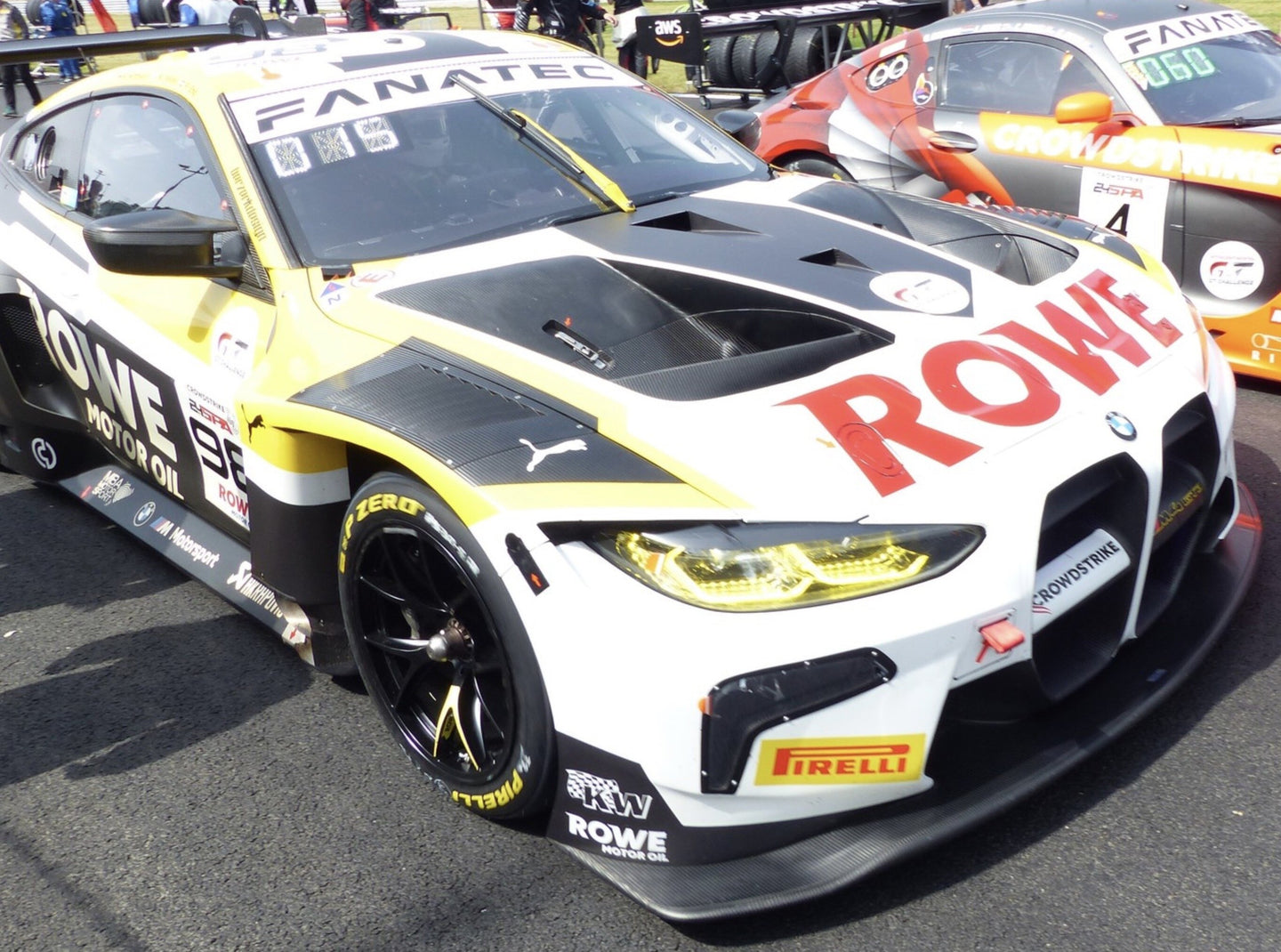 BMW M4 GT3 #98 ENG/YELLOLY/WITTAMNN 24H SPA 2024 hvid/gul/sort 1:43