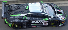 Indlæs billede til gallerivisning Lamborghini HURACAN GT3 EVO 2 #72 RINDONE/MICHELOTTO/KUJALA/STEVENSON 3rd BRONZE CLASS 24H SPA 2024 sort/hvid/grøn 1:43