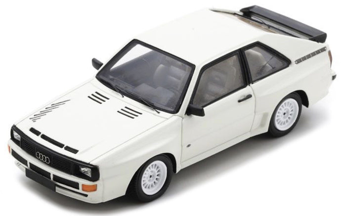 AUDI QUATTRO SPORT 1985 WHITE RESIN 1:43