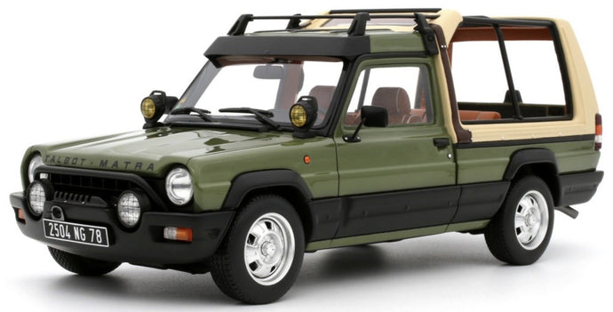 Talbot MATRA RANCHO DECOUVRABLE 1981 grøn/beige 1:18