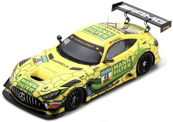 Mercedes Benz AMG GT3 #48 MARO ENGEL DTM 2023 gul/grøn 1:43