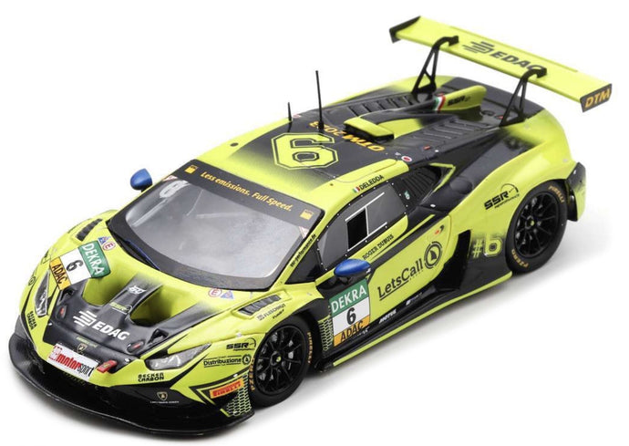 Lamborghini HURACAN GT3 EVO 2 #6 ALESSIO DELEDDA DTM 2023 gul/sort 1:43