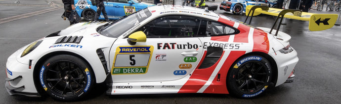 Porsche 911 GT3 R (992) #5 RENAUER/KOLB/OLSEN/CAMPBELL 24H NURBURGRING 2024 hvid/rød 1:18