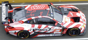 BMW M4 GT3 #31 FARFUS/LEUNG/GELAEL 2nd LMGT3 CLASS 24H LE MANS 2024 hvid/rød/sort 1:18