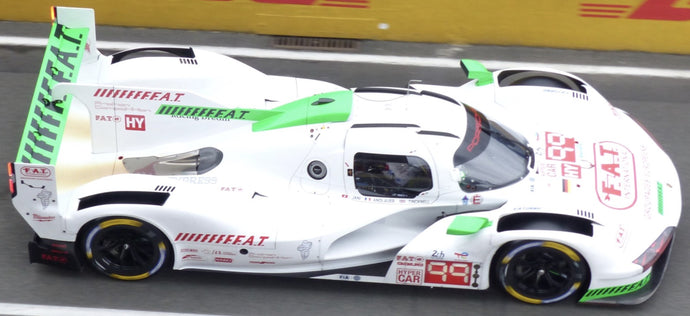 PORSCHE 963 9RD 4.6L TURBO V8 TEAM PROTON COMPETITION N 99 24h LE MANS 2024 NEEL JANI - HARRY TINCKNELL - JULIEN ANDLAUER WHITE GREEN 1:18