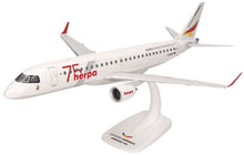Indlæs billede til gallerivisning Embraer E190 German Airways Herpa 75 Years hvid/rød/gul 1:100