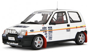 Fiat CINQUECENTO TROFEO KIT FIAT/ABARTH 1992 hvid/gul/rød 1:18