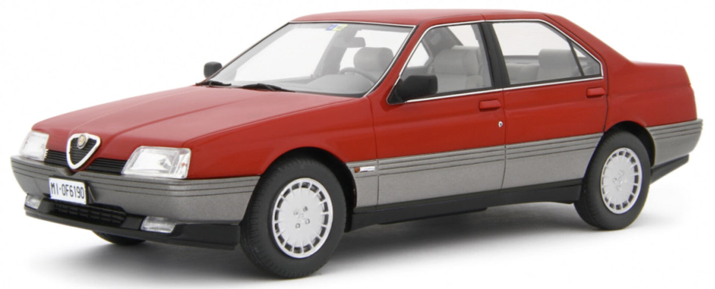 Alfa Romeo 164 2.0 TWIN SPARK 1987 rød/grå 1:18
