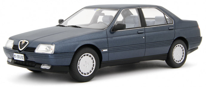 Alfa Romeo 164 2.0 TWIN SPARK 1987 mørk blå metallic 1:18