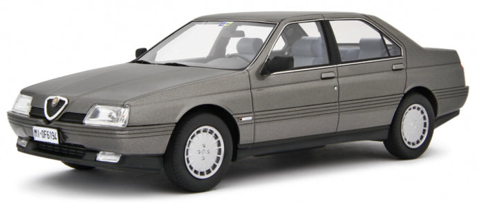 Alfa Romeo 164 2.0 TWIN SPARK 1987 grå metallic 1:18