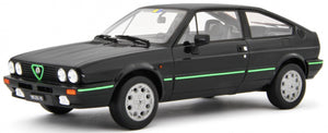 Alfa Romeo SPRINT 1.5 QUADRIFIGLIO VERDE 1983 sort/grøn 1:18