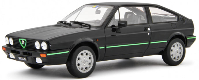Alfa Romeo SPRINT 1.5 QUADRIFIGLIO VERDE 1983 sort/grøn 1:18