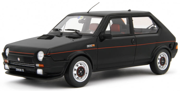 Fiat RITMO 105 TC 1981 sort/rød 1:18