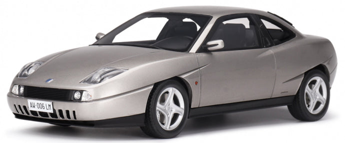 Fiat COUPE 2.0 TURBO 20V 1996 - BLACK INTERIOR sølv 1:18