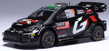 Indlæs billede til gallerivisning TOYOTA YARIS GR RALLY1 TEAM TOYOTA GAZOO RACING WRT N 33 (with snorkel) 4th RALLY SAFARI KENYA 2024 ELFYN EVANS - SCOTT MARTIN BLACK WHITE RED 1:43