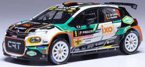 CITROEN C3 RALLY2 TEAM ECURIE HESBAYE N 9 RALLY WALLONIEN 2024 CEDRIC DE CECCO - JEROME HUMBLET VARIOUS 1:43